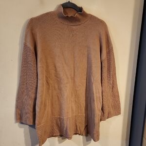 L*Space Camel Cowl Neck Sweater